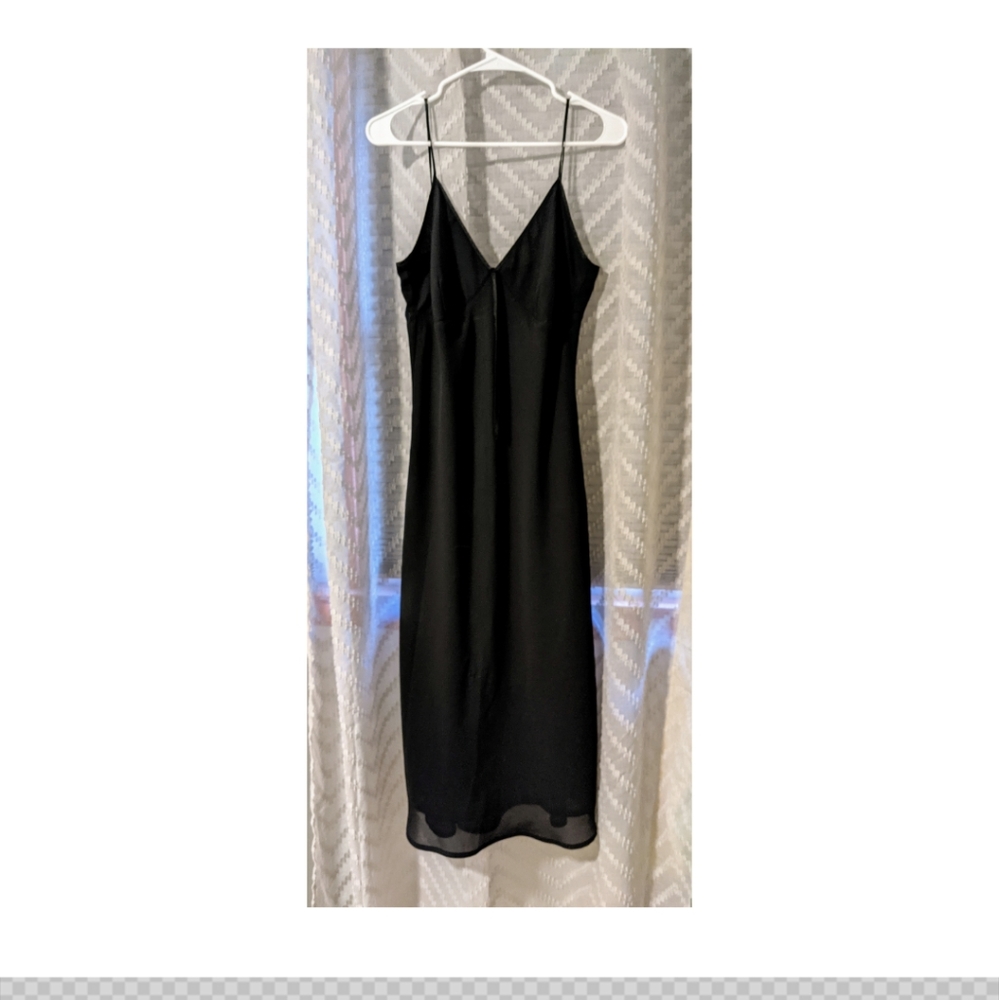 Gorgeous Black Slip Dress 🔥🌟